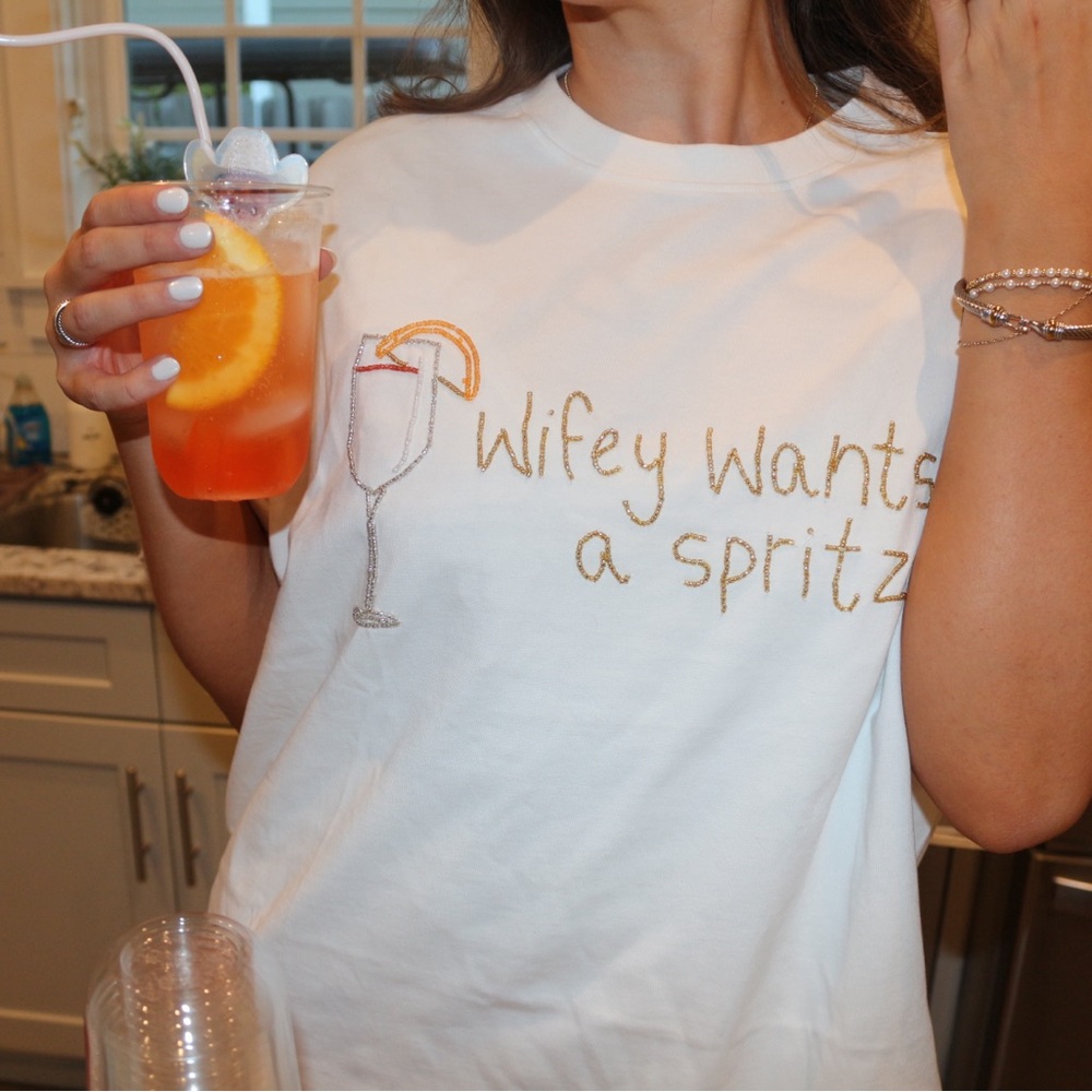 Wifey Wants a Spritz Tee